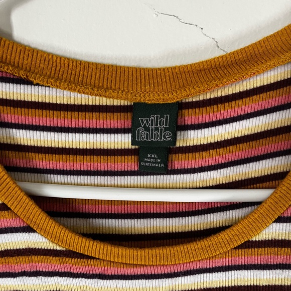 Wild Fable Striped Crop | XXL - Picture 2 of 2